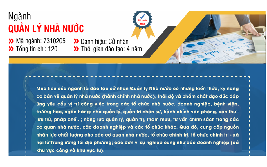 Theo học Quản lý Nhà nước: Những năng lực nào cần thiết trong nền hành chính đang đổi mới?